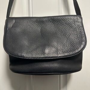 Vintage Coach 4903 Sonoma flap Black Leather Shoulder Bag crossbody